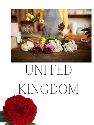 Доставка цветов в Великобританию